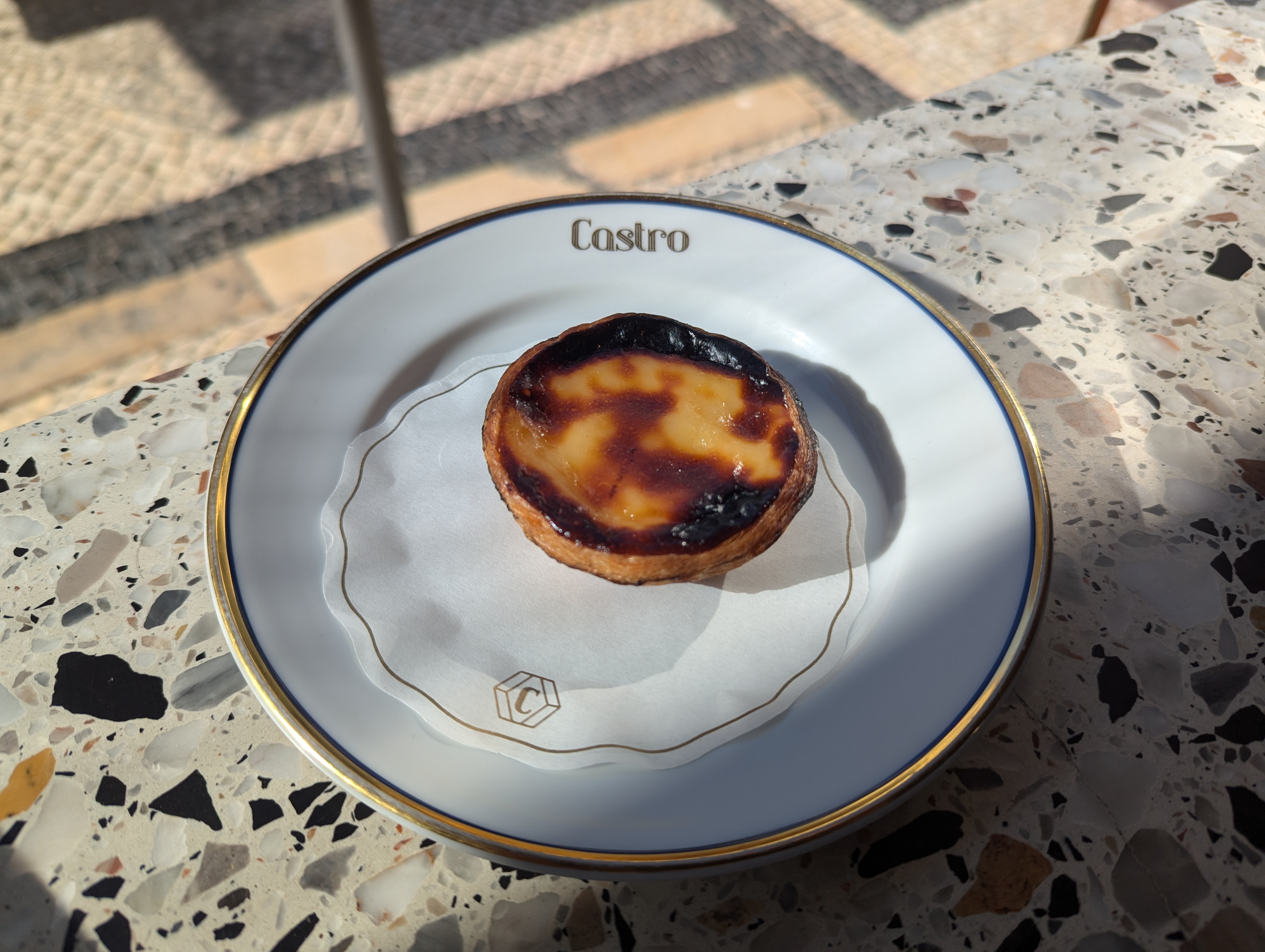 カストロのパステル・デ・ナタ